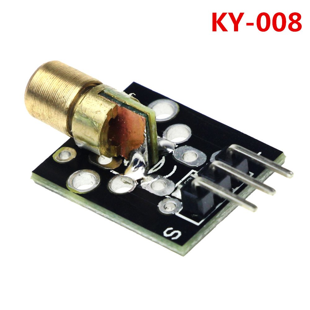 

Moduł z diodą laserową 650nm 5mV KY-008 arduino Fv