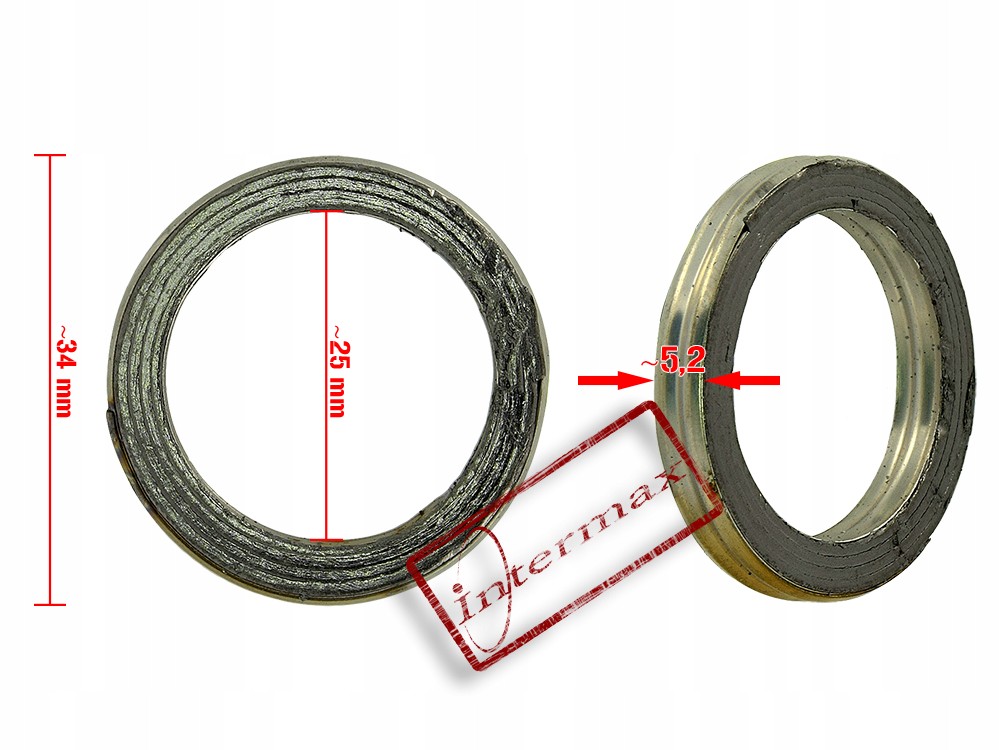 USZCZELKA TŁUMIKA WYDECHU SKUTER 2T KEEWAY ZIPP Numer katalogowy części JUT2T