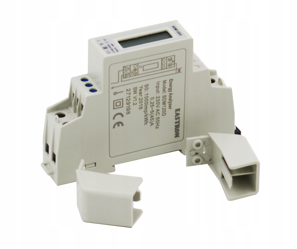 LICZNIK ENERGII PRĄDU 1 FAZOWY ELEKTRONICZNY ATEST