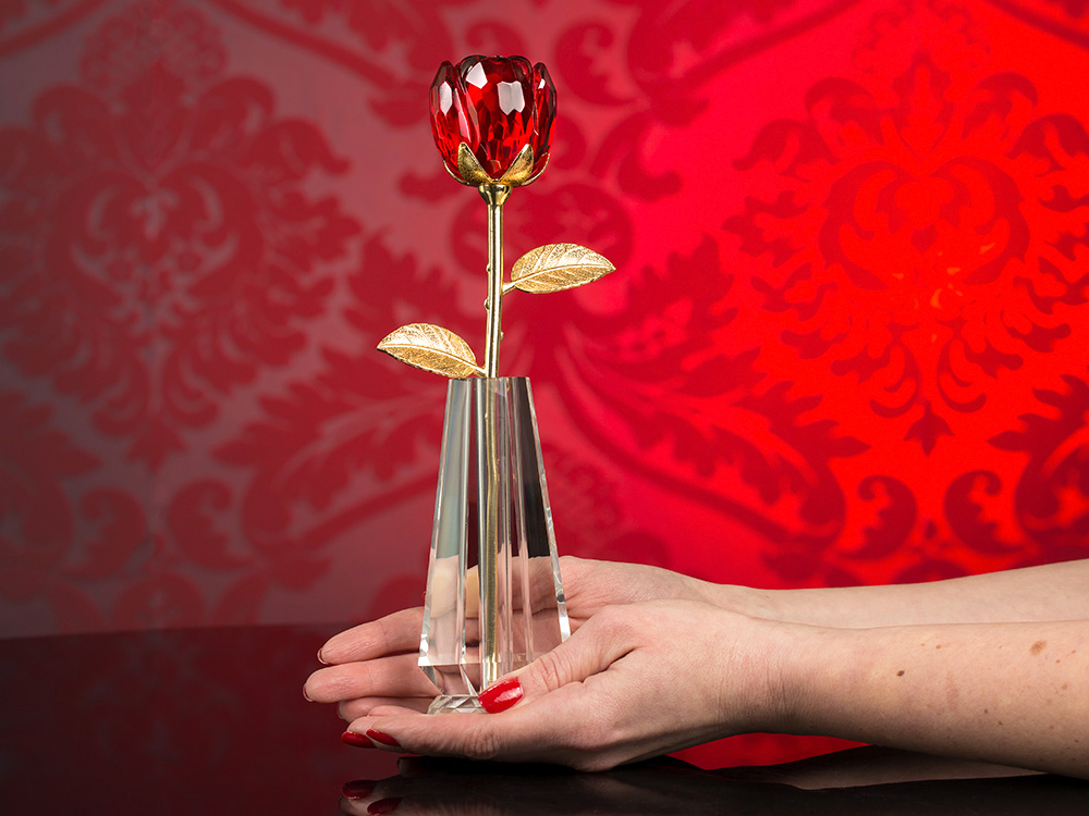 RÓŻA PREZENT 1-99 LAT URODZINY ROCZNICA ŚLUBU WAZO Marka Deoze