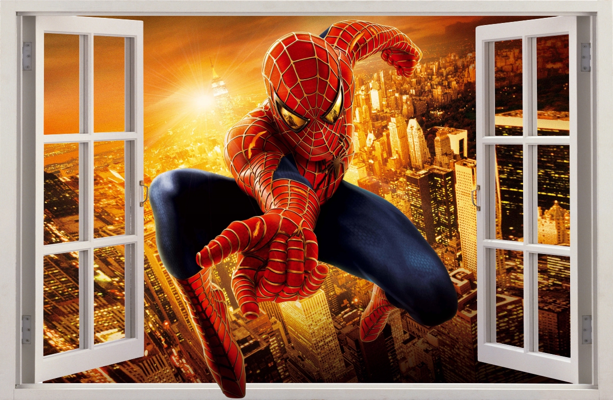 

Naklejki Na Ścianę Okno Spiderman 64 115x75 cm