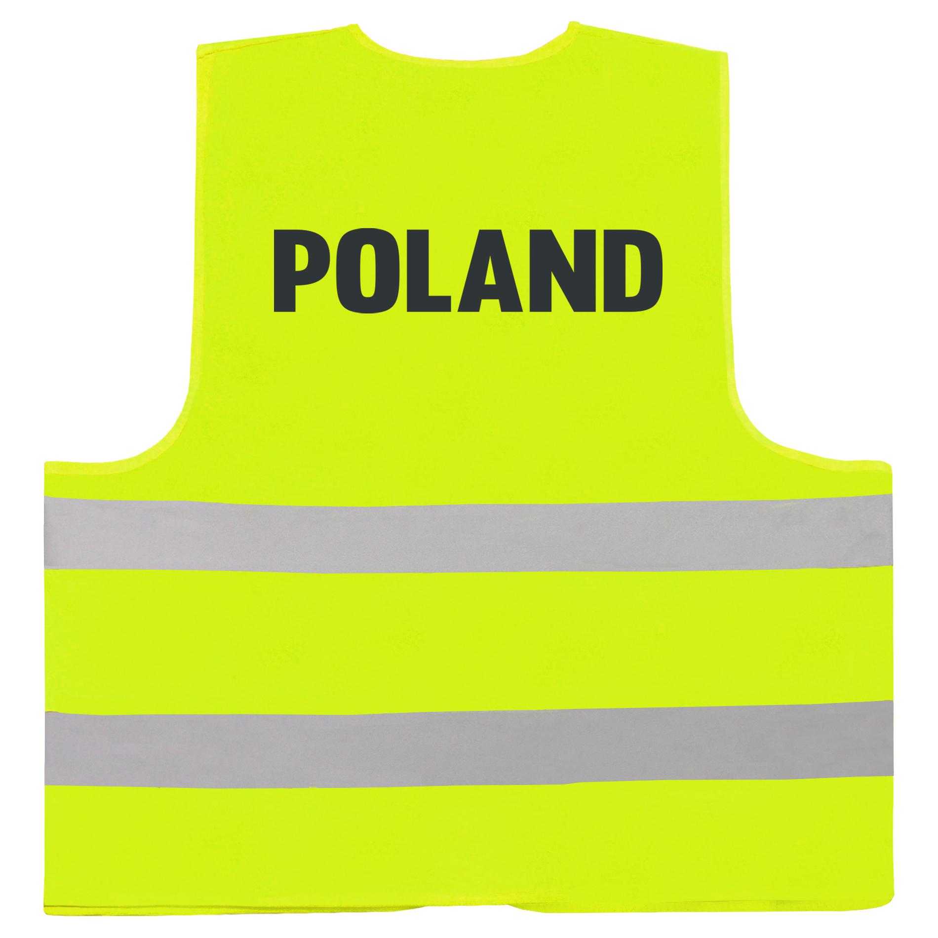 

Duża Kamizelka Bhp - 6XL Odblaskowy Nadruk Poland