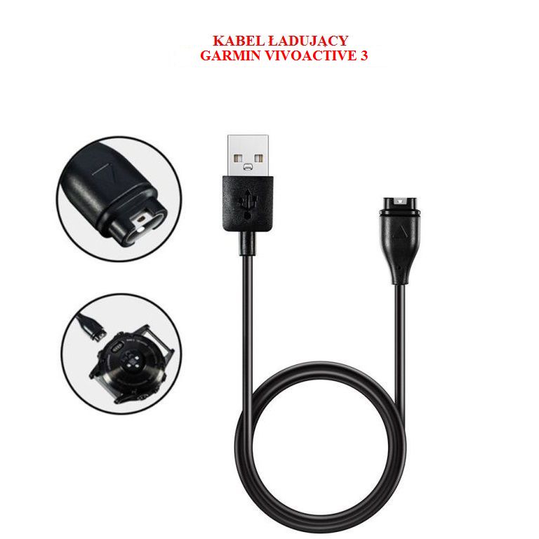 Garmin Vivoactive 3 ładowarka kabel