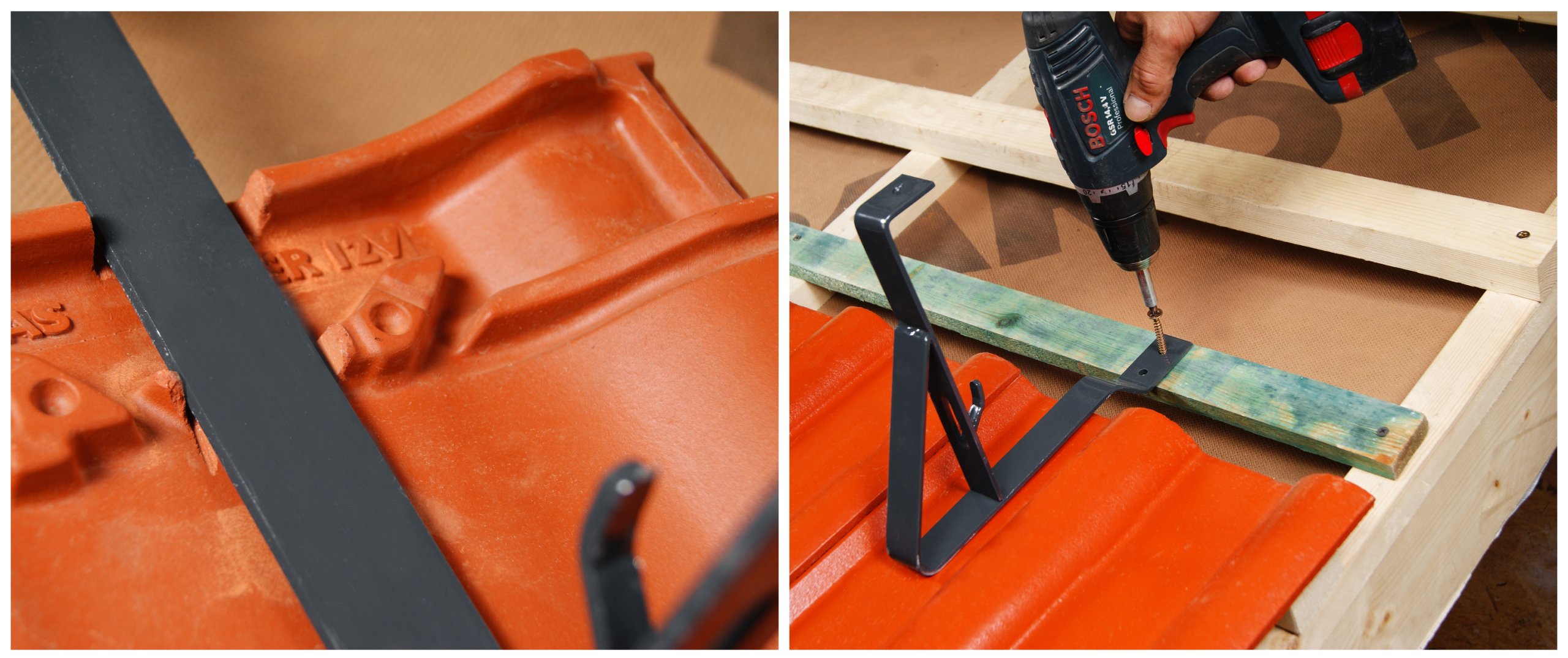 Ochrona rurowa przed śniegiem 2m dachówki ocynk Marka Parotec