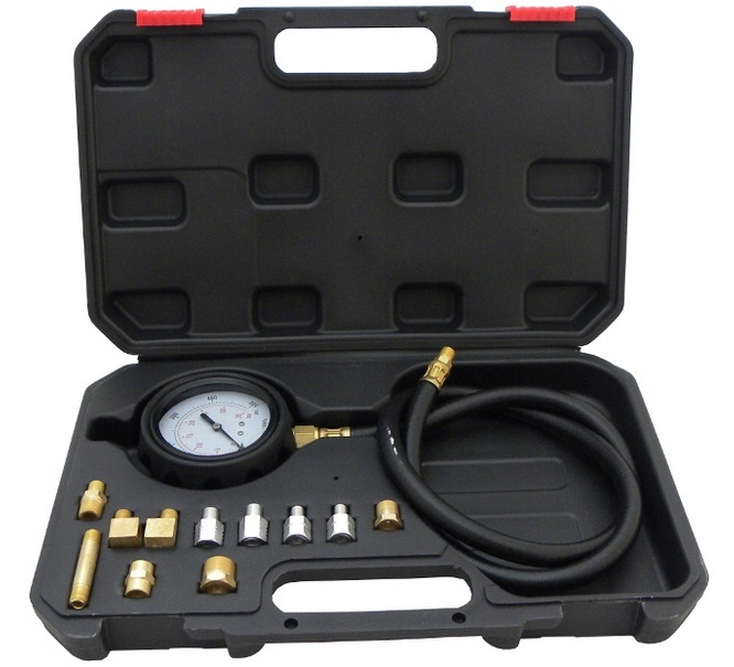 TESTER CIŚNIENIA OLEJU miernik próbnik manometr do mierzenia ON/Pb 0-35 bar Marka Geko