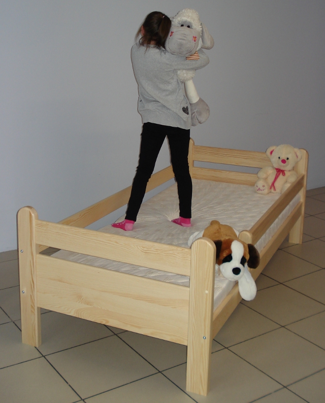 ŁÓŻKO ŁÓŻECZKO DLA DZIECKA DZIECIĘCE BAMBI 90X170 Kolekcja BAMBI