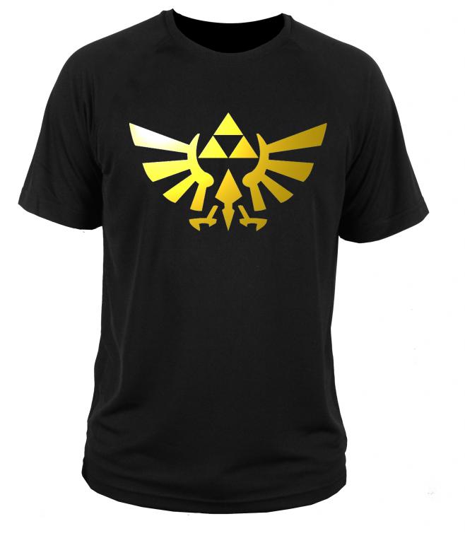 

koszulka t-shirt The Legend of Zelda złoty nadruk