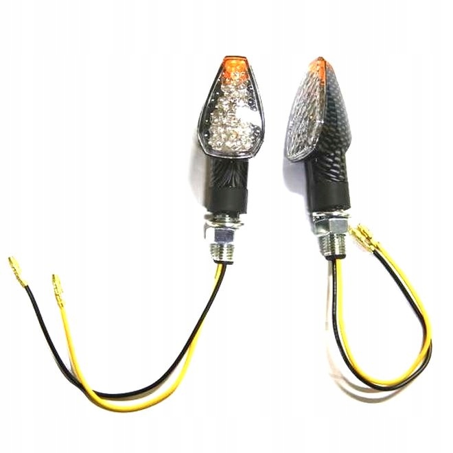 Mini Směrovky 2ks Led Diody Carbon