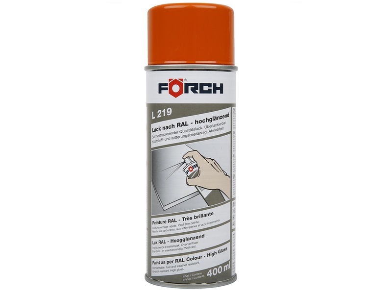 

Forch L219 Spray połysk Ral 2010 bdb. Jakość 400ml