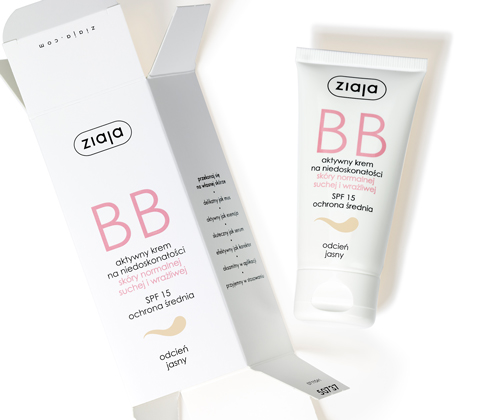 

Ziaja krem Bb skóra normalna odcień jasny 50ml