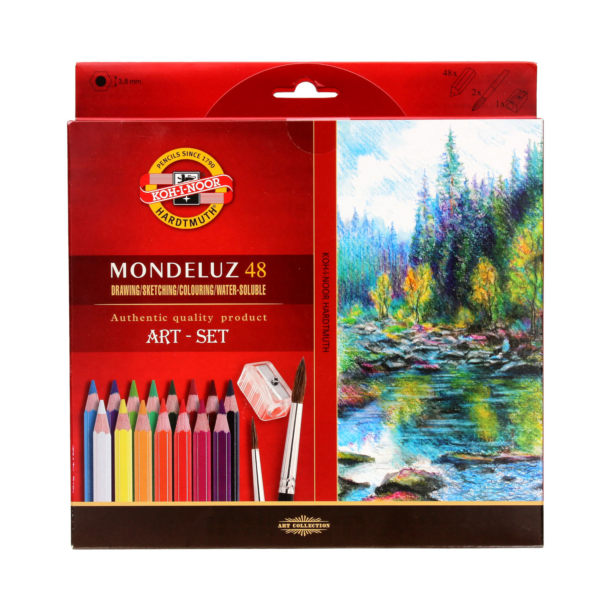 

Koh-i-noor Kredki akwarelowe 48kol Mondeluz