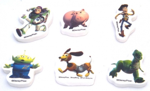 

Gumki 6 gumek gumka Toy Story Buzz Chudy 3409