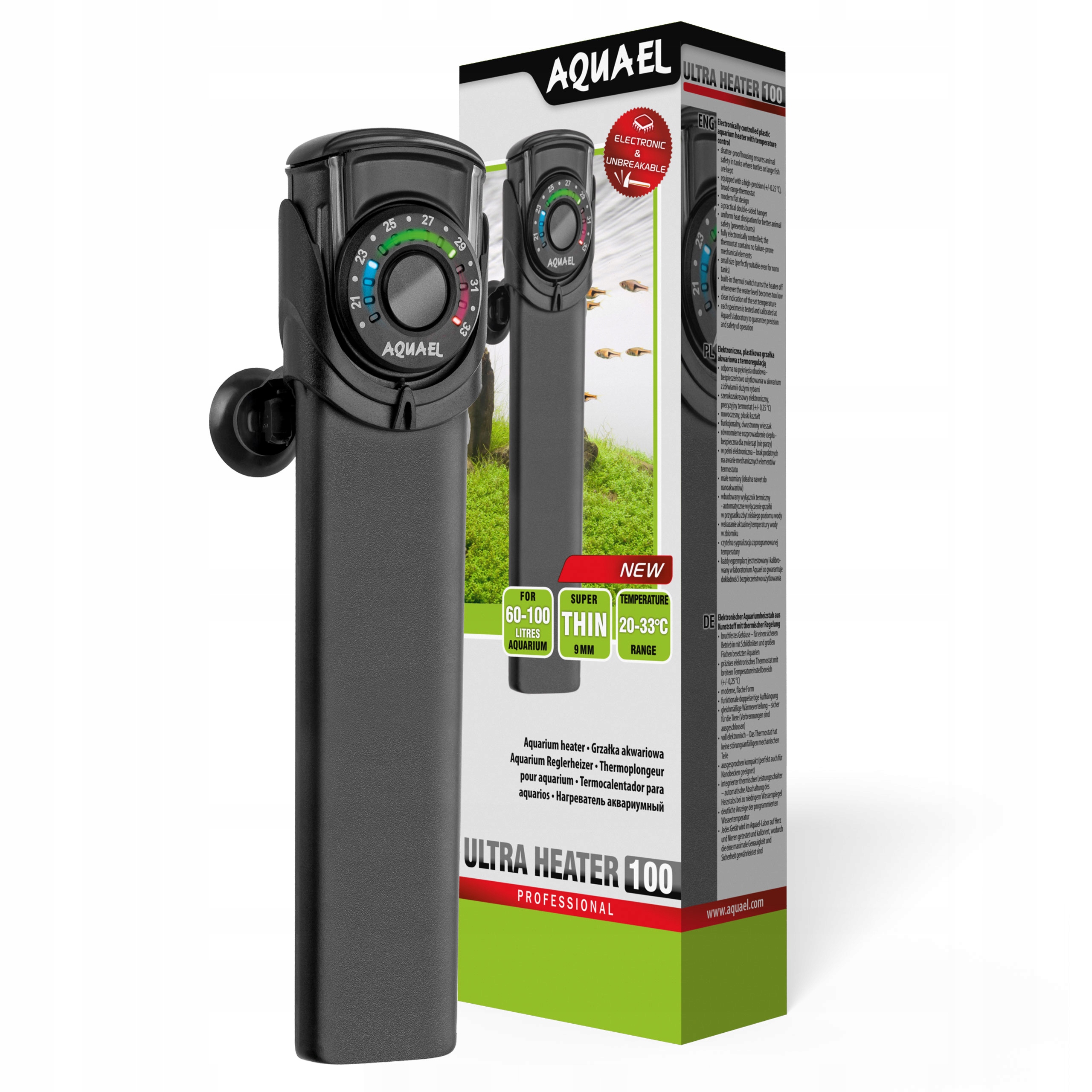 

Aquael Grzałka Ultra Heater 100W do akw. 60-100L