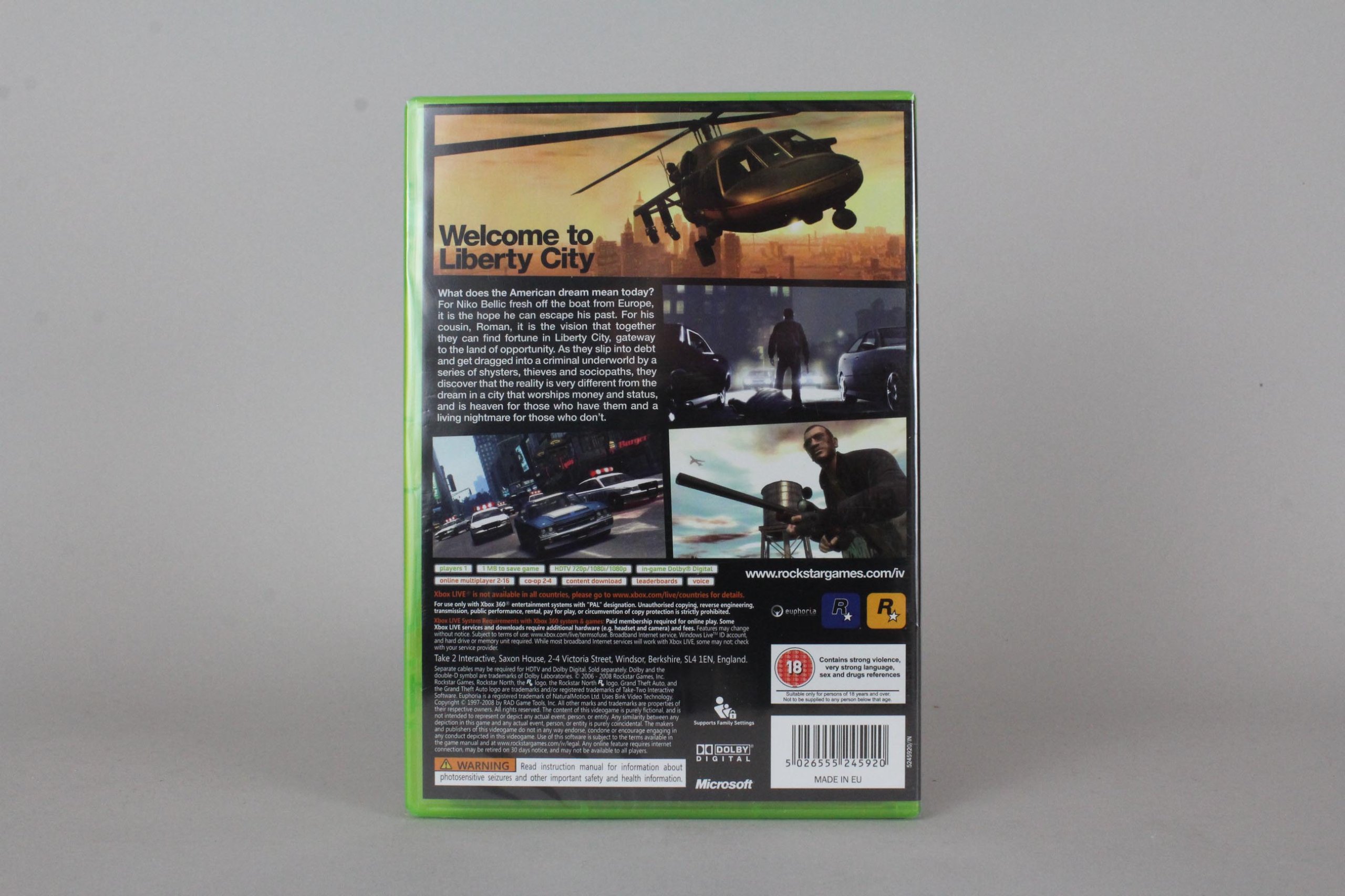 GRAND THEFT AUTO IV GTA IV XBOX360 Producent Rockstar Games