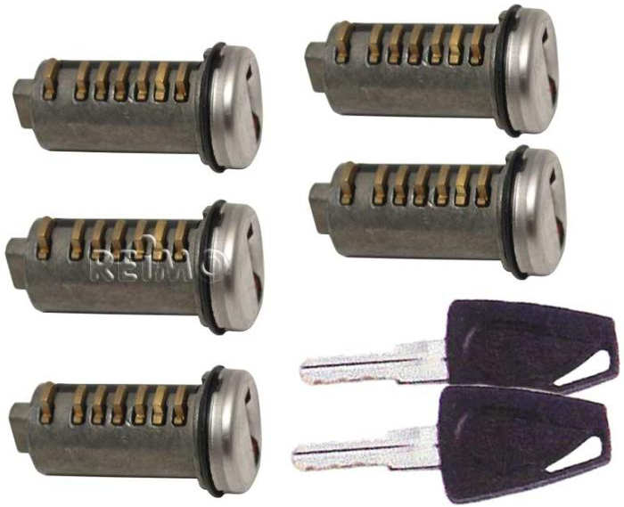 Замок двері картридж STS ZADI циліндр x 5 ключ x 2