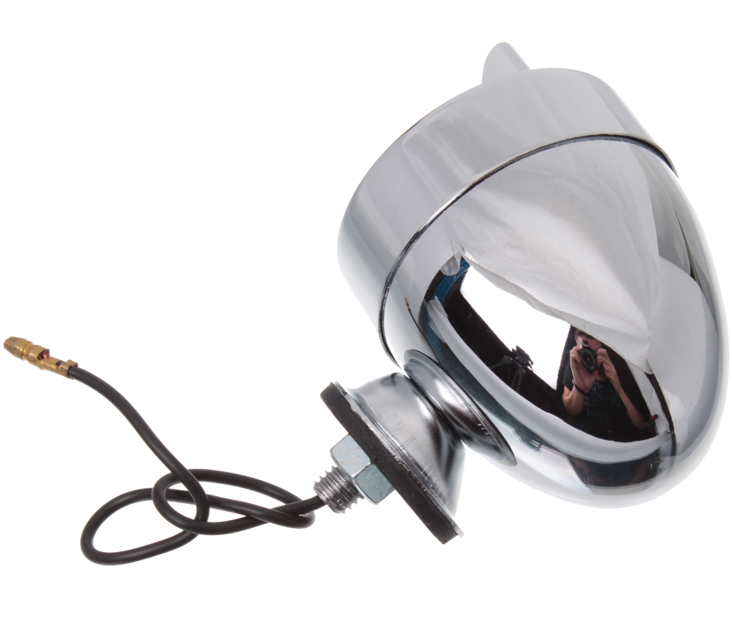 KIERUNKOWSKAZ METAL JAJO DASZEK CHROM METAL YAMAHA Dopasowanie do pojazdu produkt uniwersalny