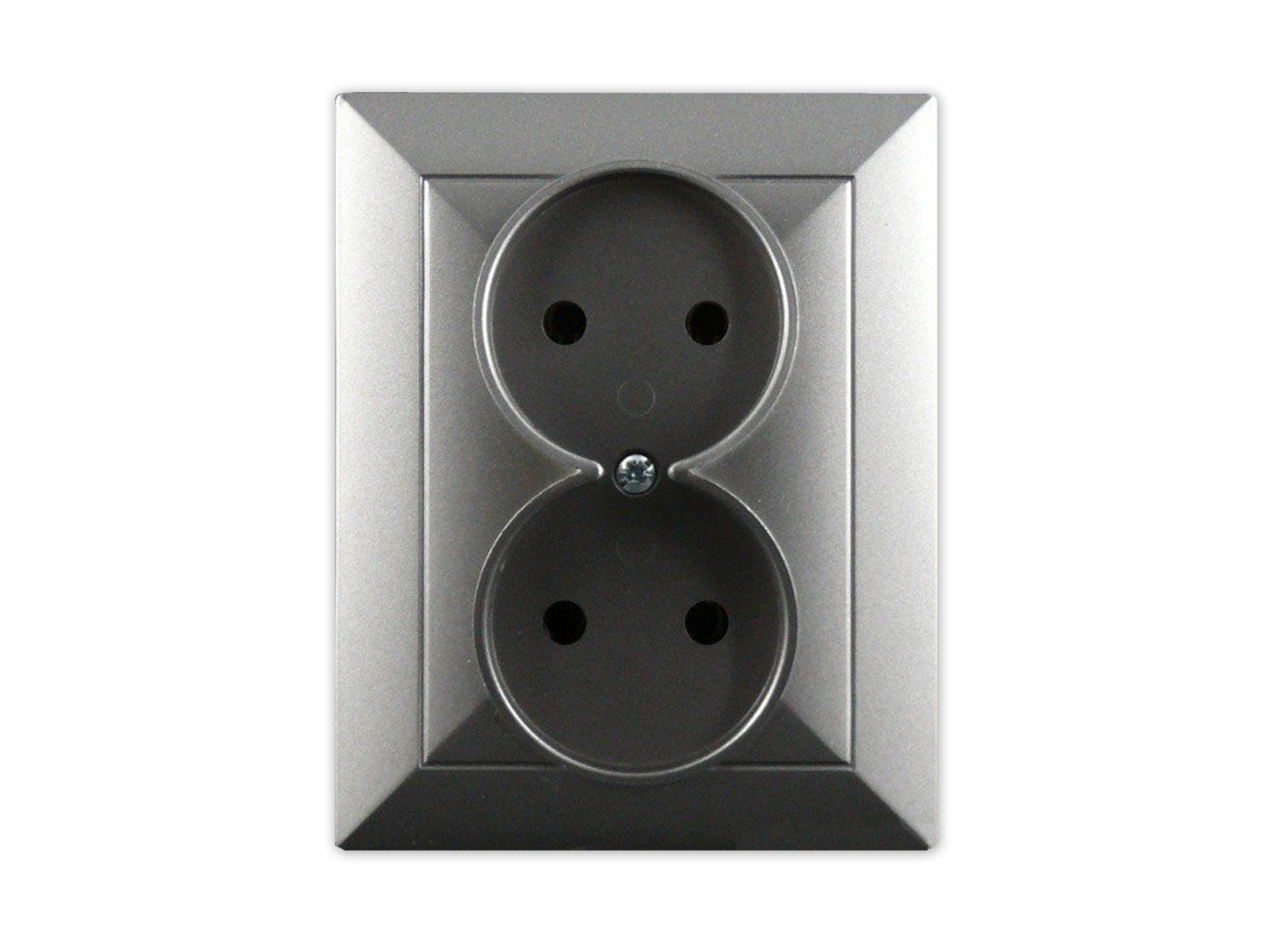 

Opal Gniazdo Podwójne GPt-5 Grafit