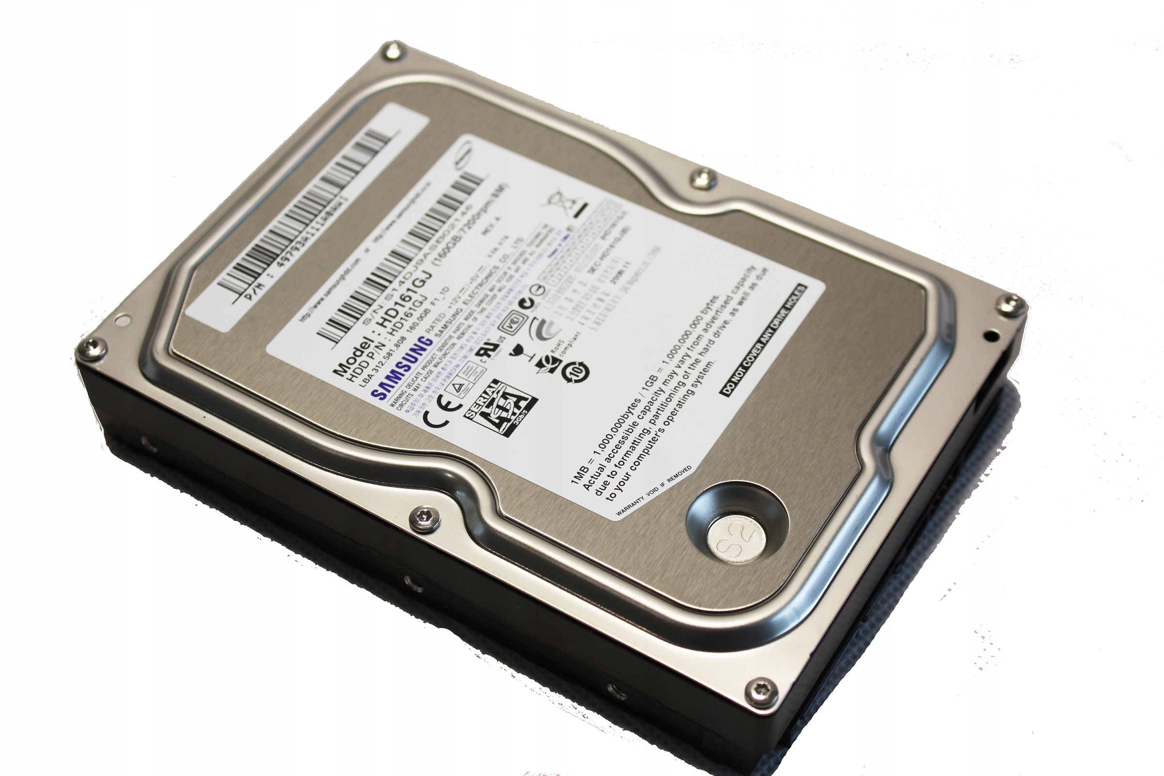 

Dysk Sata 3,5" 160GB Samsung HD161GJ 7200rpm