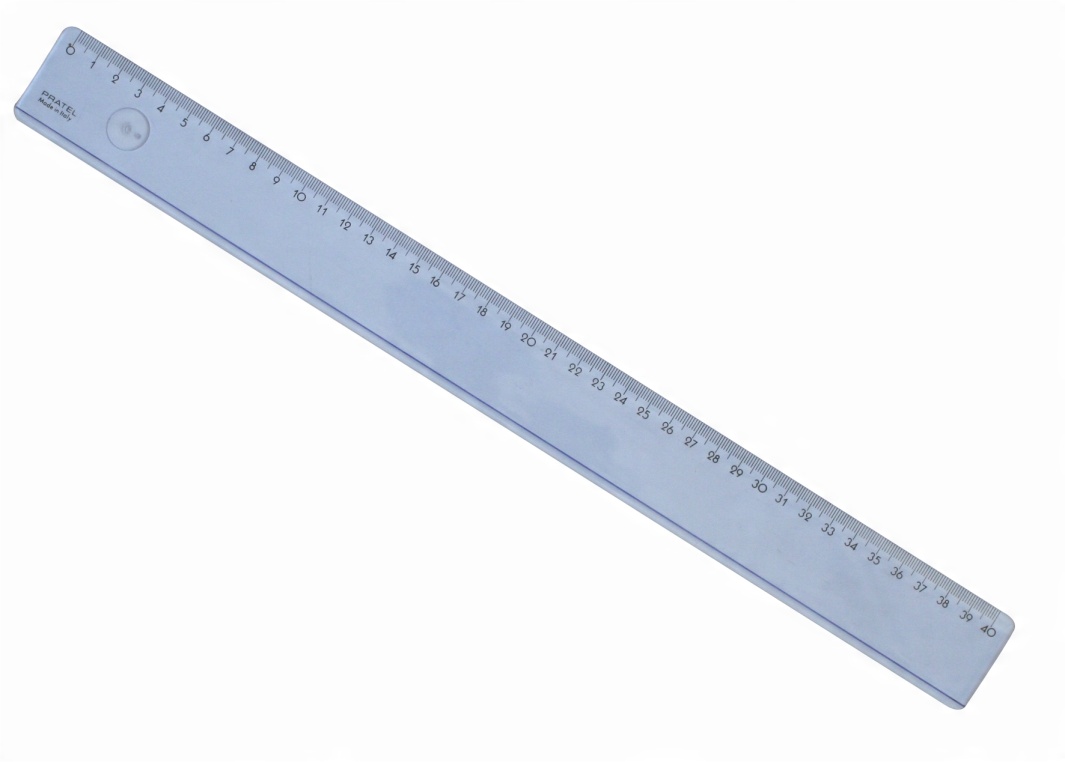 

Linijka plastikowa liniał plastikowy 40 cm Pratel