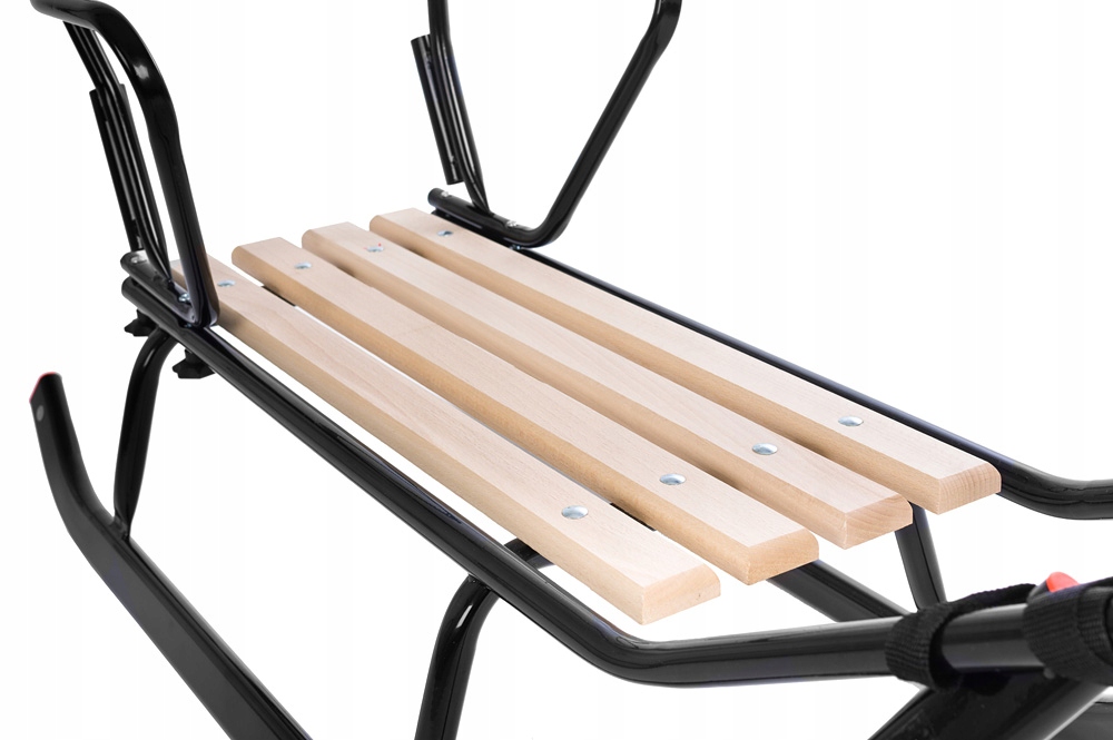 MOCNE Sanki JEE dla dzieci i dorosłych z oparciem Materiał Metalowe