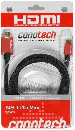 

Kabel Przewód Hdmi - Mini Hdmi 1,5m Full Hd Oplot