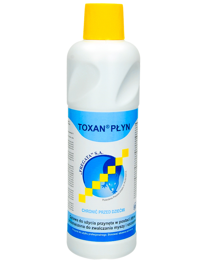 

Trutka Płyn Na Myszy Szczury Gryzonie Toxan 1L