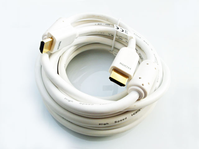 

przewód kabel Hdmi 10,0m fullHD biały Vitalco
