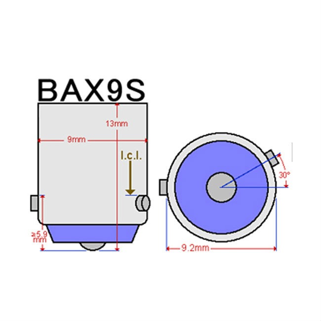 Żarówka H6W BAX9s 12V 5050 SMD LED Biała CANBUS EAN (GTIN) 5904378583187