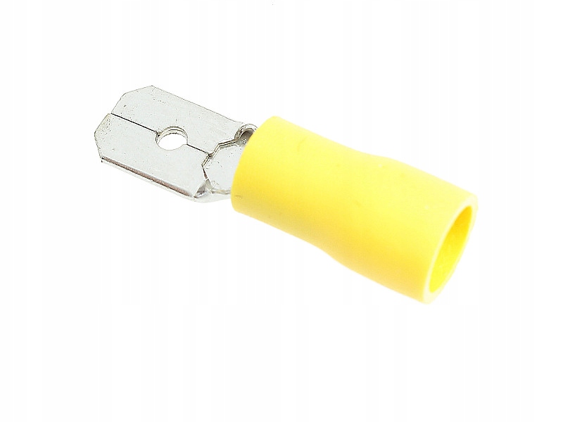 

Konektor izolowany męski 6,3x0,8mm ST-030/Y x20szt