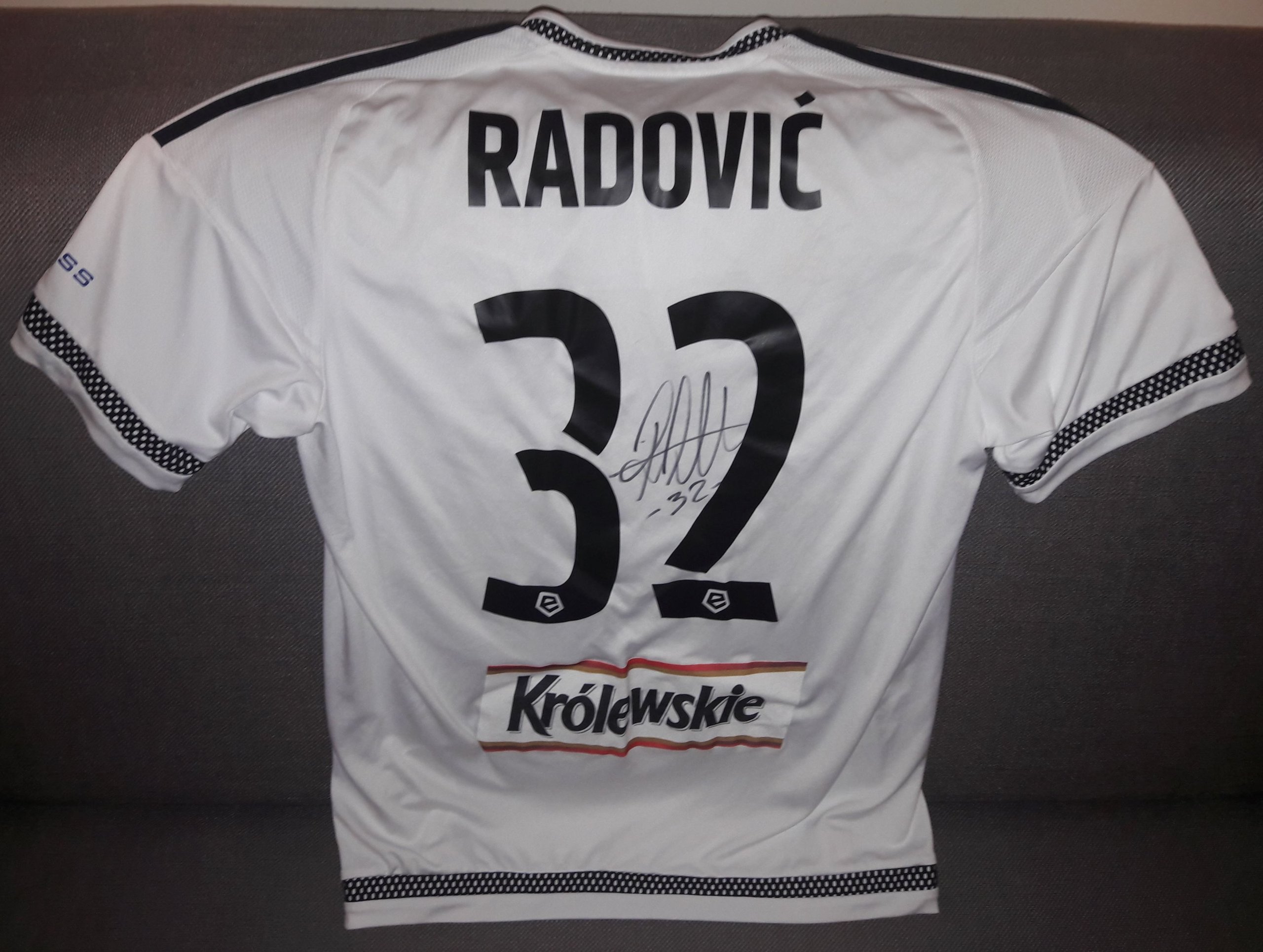 koszulka meczowa Legia - Radovic - na Kresy - 7216413328 ...