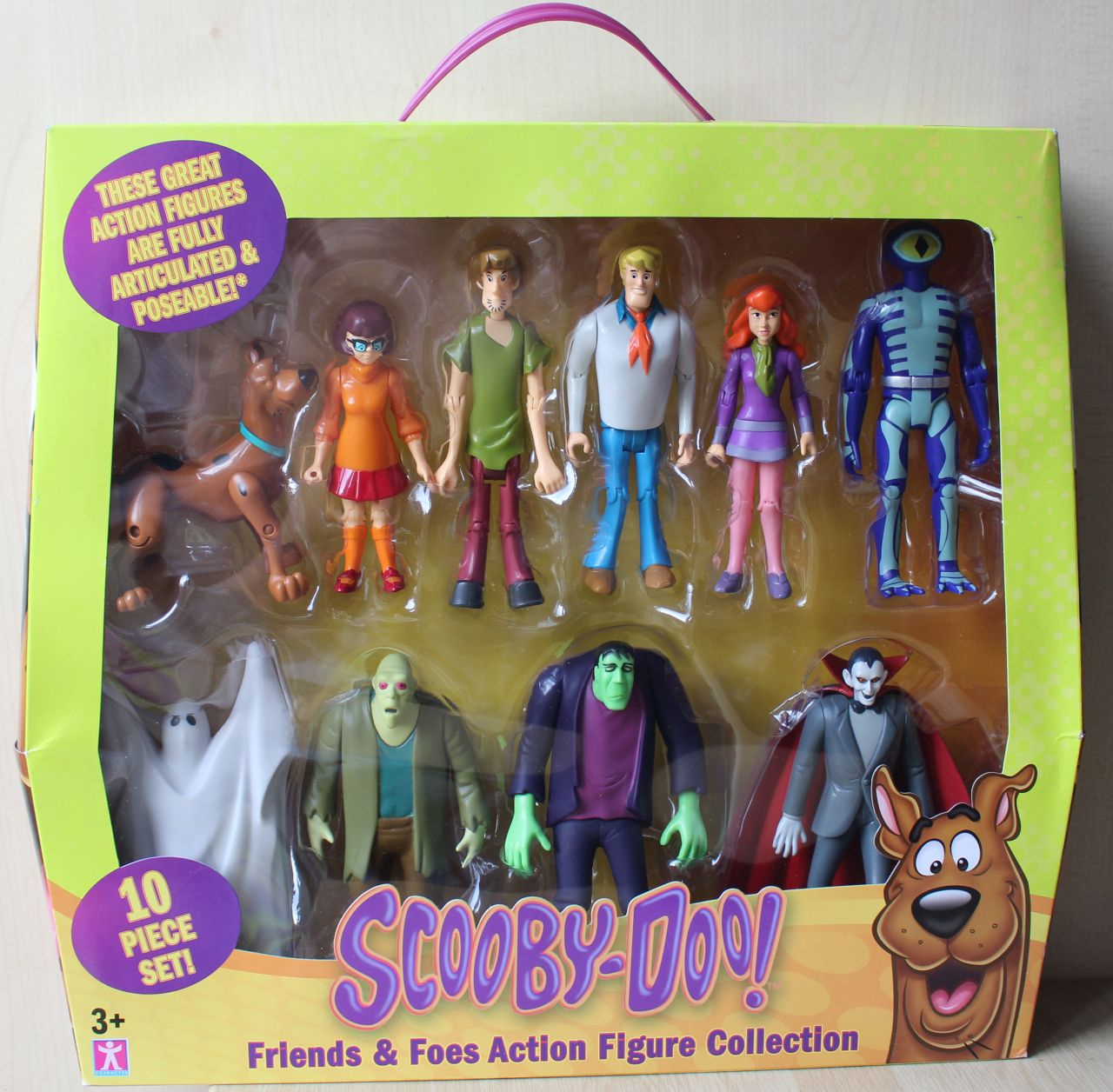 Scooby Doo Komplet 10 Figurek Zestaw Oryginał 7226025967 Scooby Doo Komplet 10 Figurek Zestaw Oryginał 7226025967