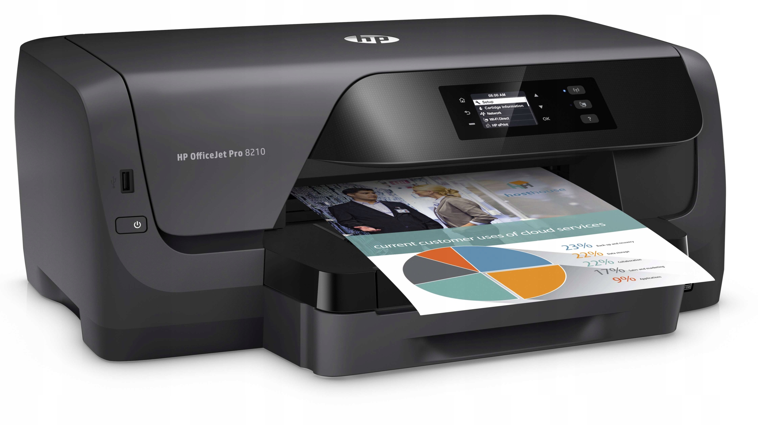 Drukarka Atramentowa Hp Officejet Pro 8210 Wifi 7621991761 Oficjalne Archiwum Allegro 6207