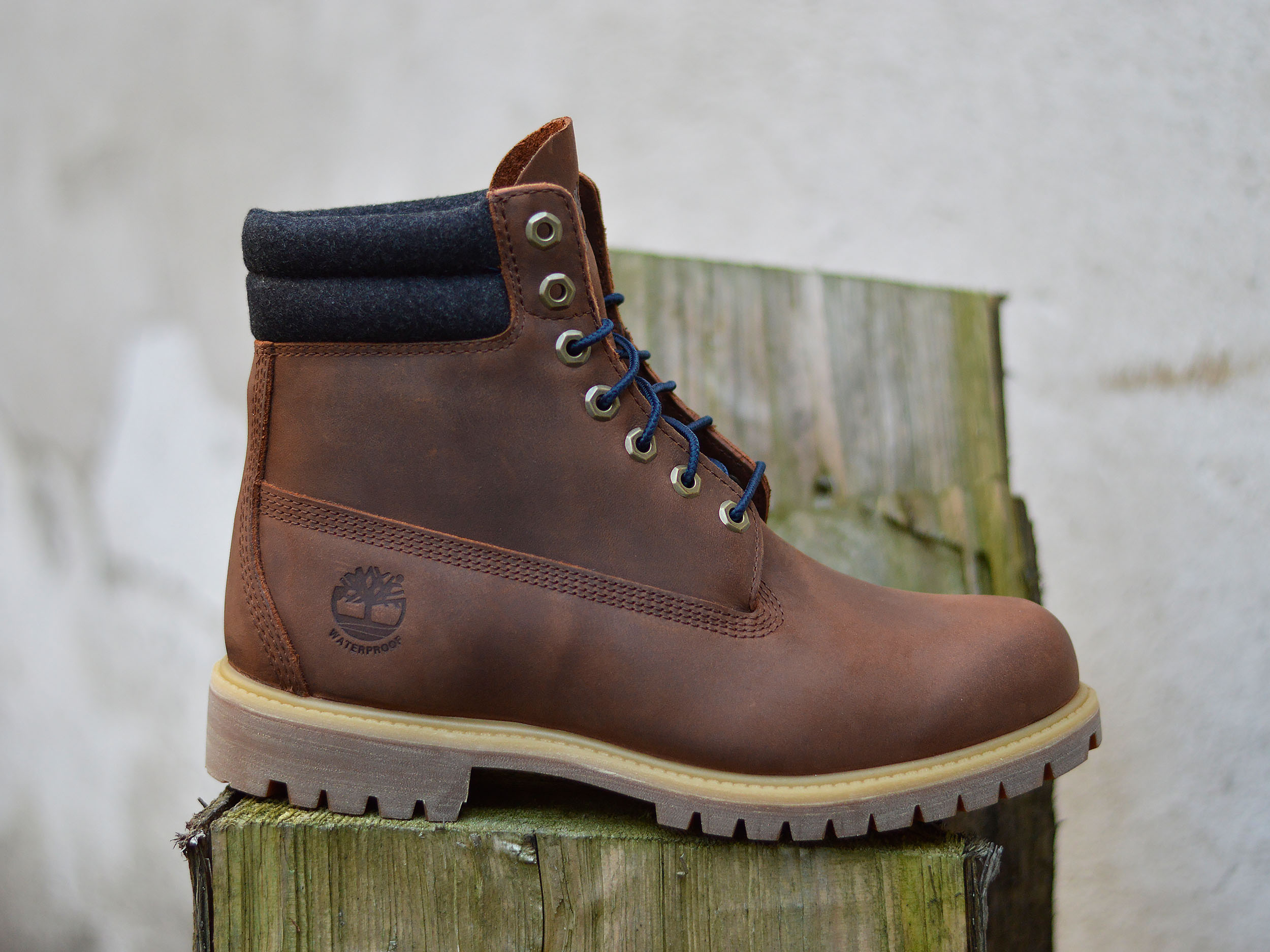 timberland 6 in double collar