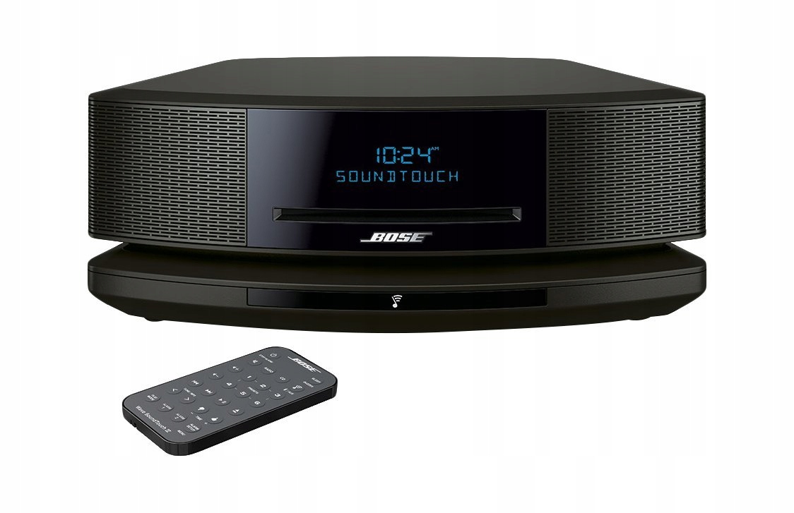 SYSTEM MUZYCZNY BOSE WAVE SOUNDTOUCH IV CZARNY 7632039159 oficjalne archiwum allegro