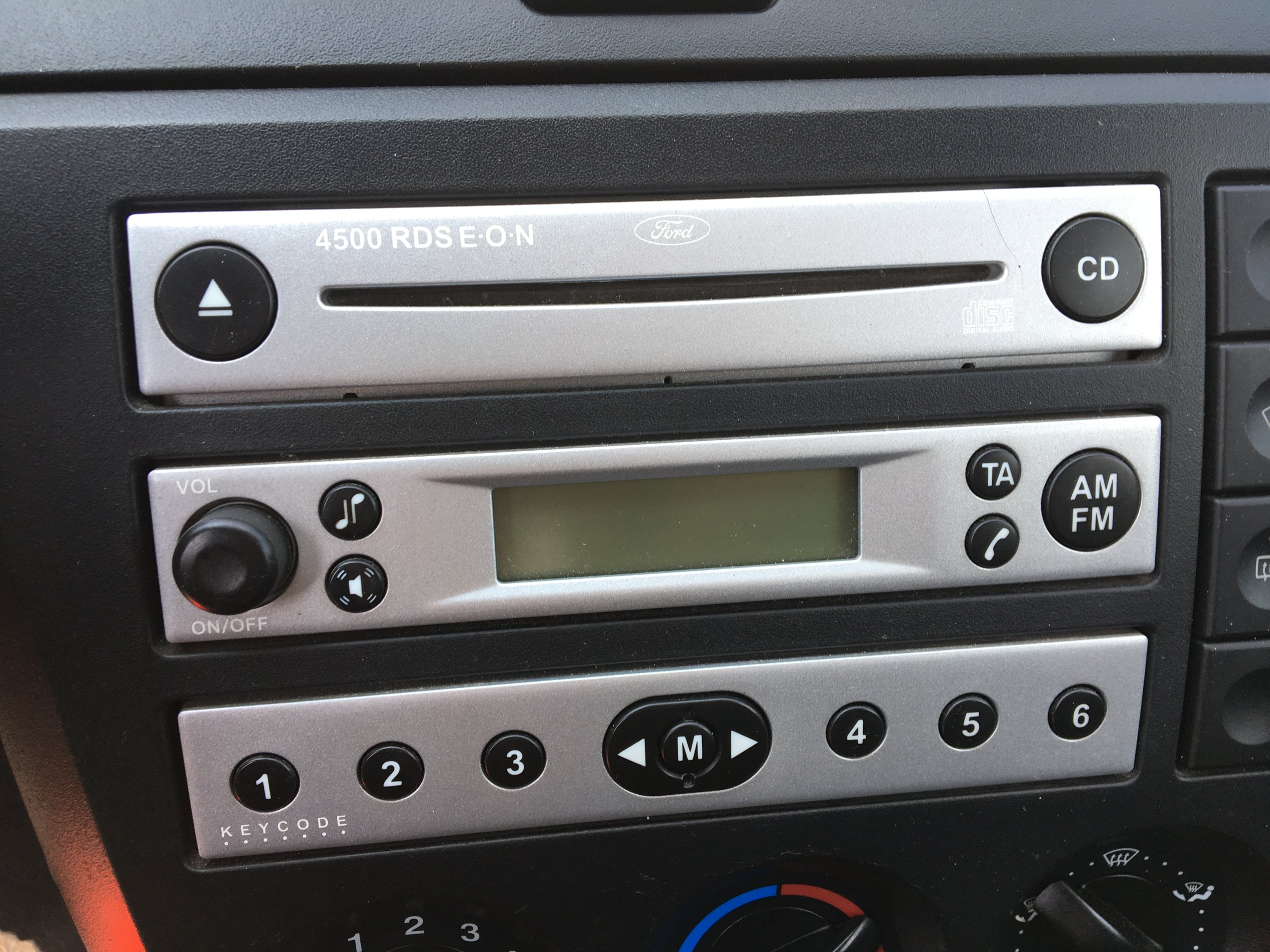 Ford Radio 2006 Rds