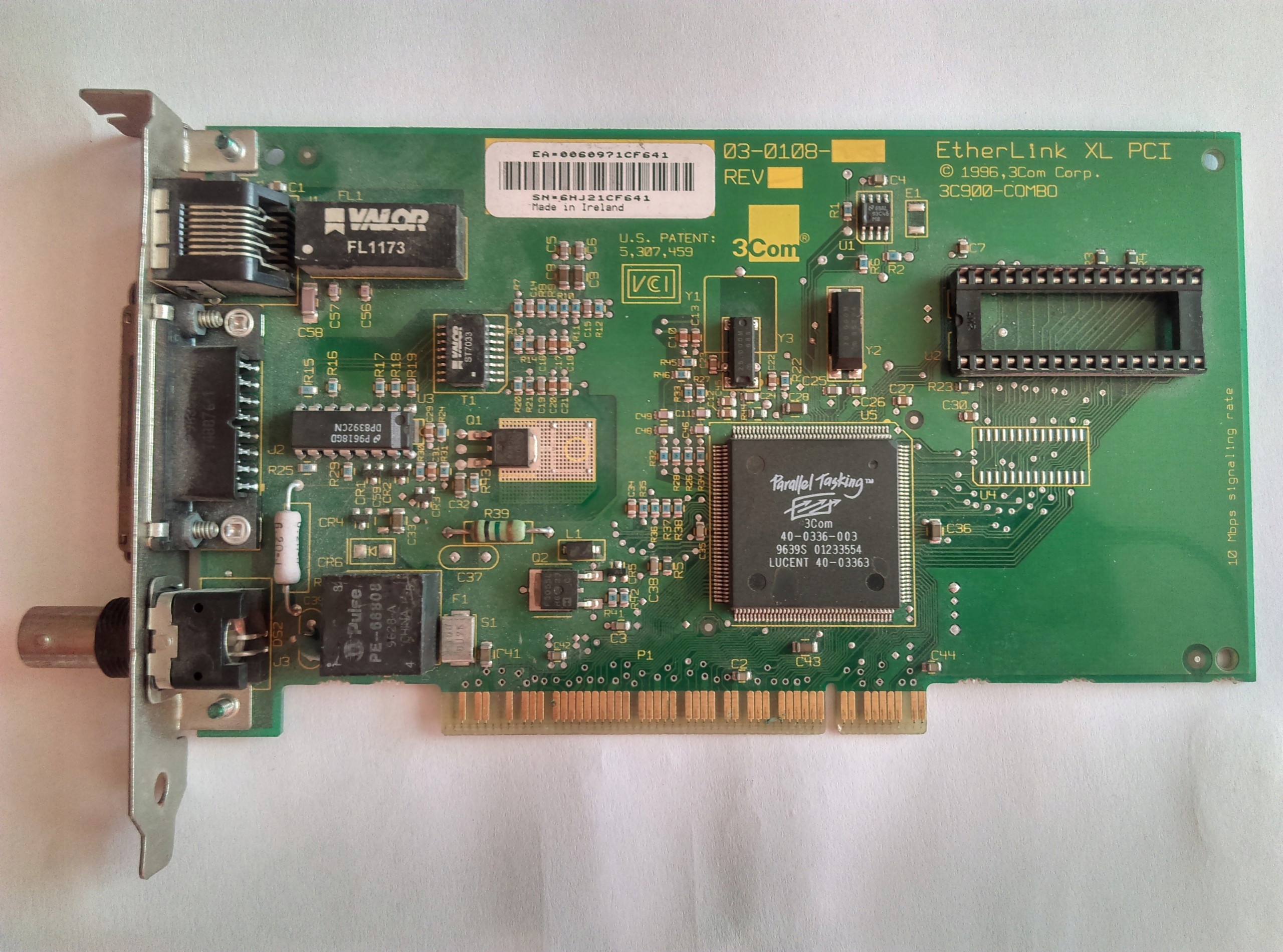 etherlink xl pci 3c900b-tpo driver download