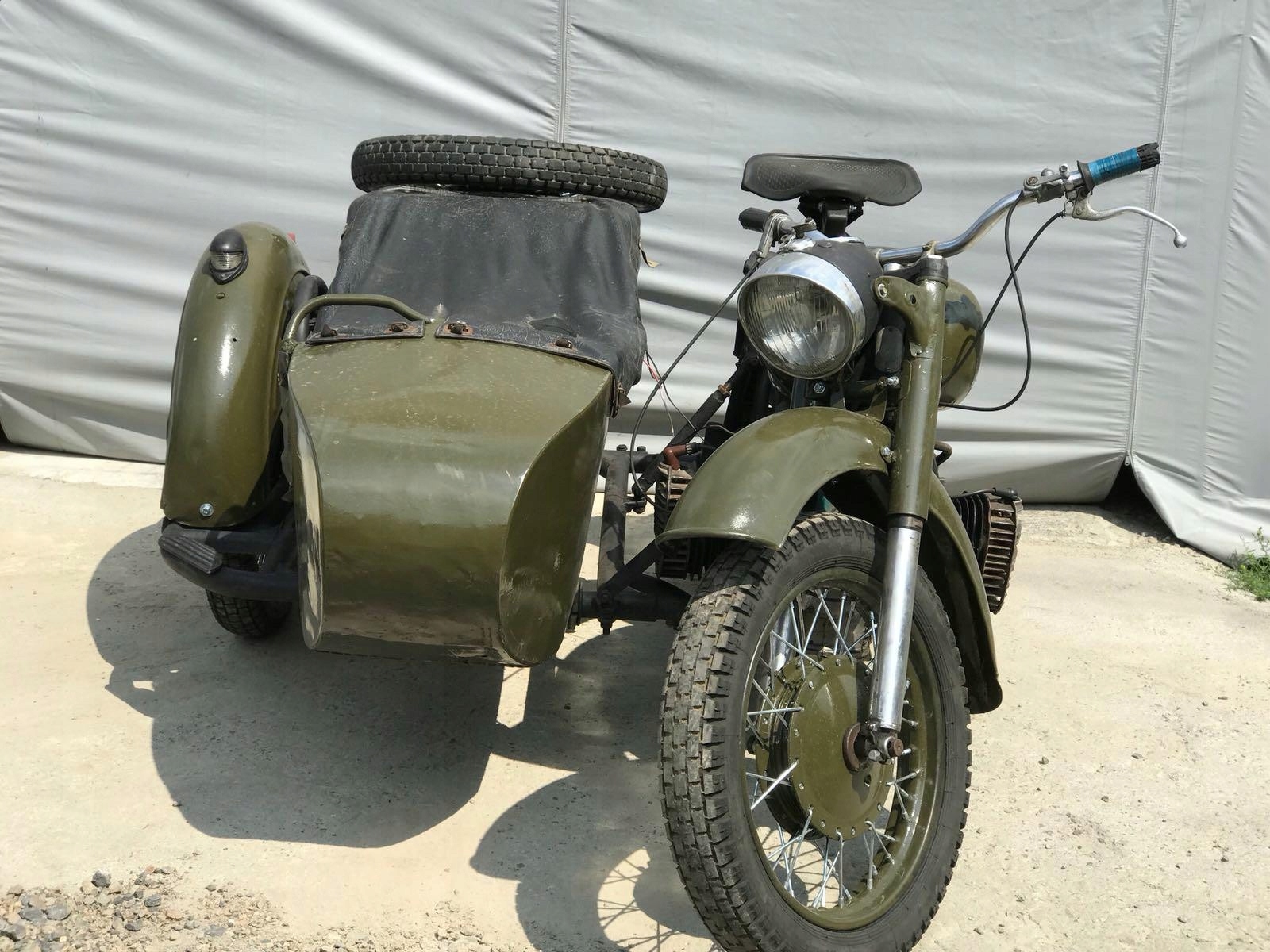 K 750 DNIEPR URAL MOTOCYKL Z KOSZEM REJESTRACJA 7403192365