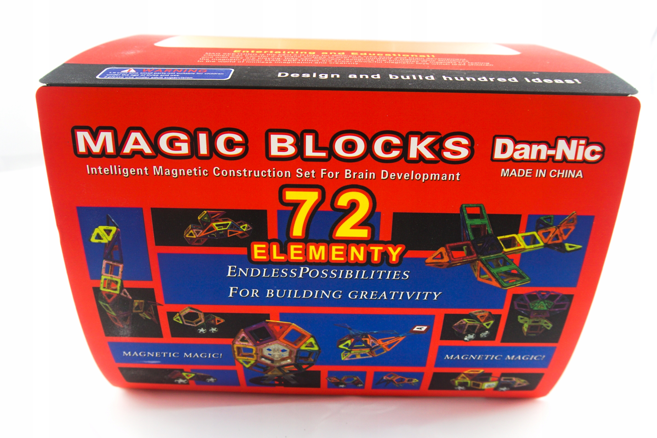 KLOCKI MAGNETYCZNE 72EL MAGIC BLOCKS - 7614357061 - oficjalne archiwum ...