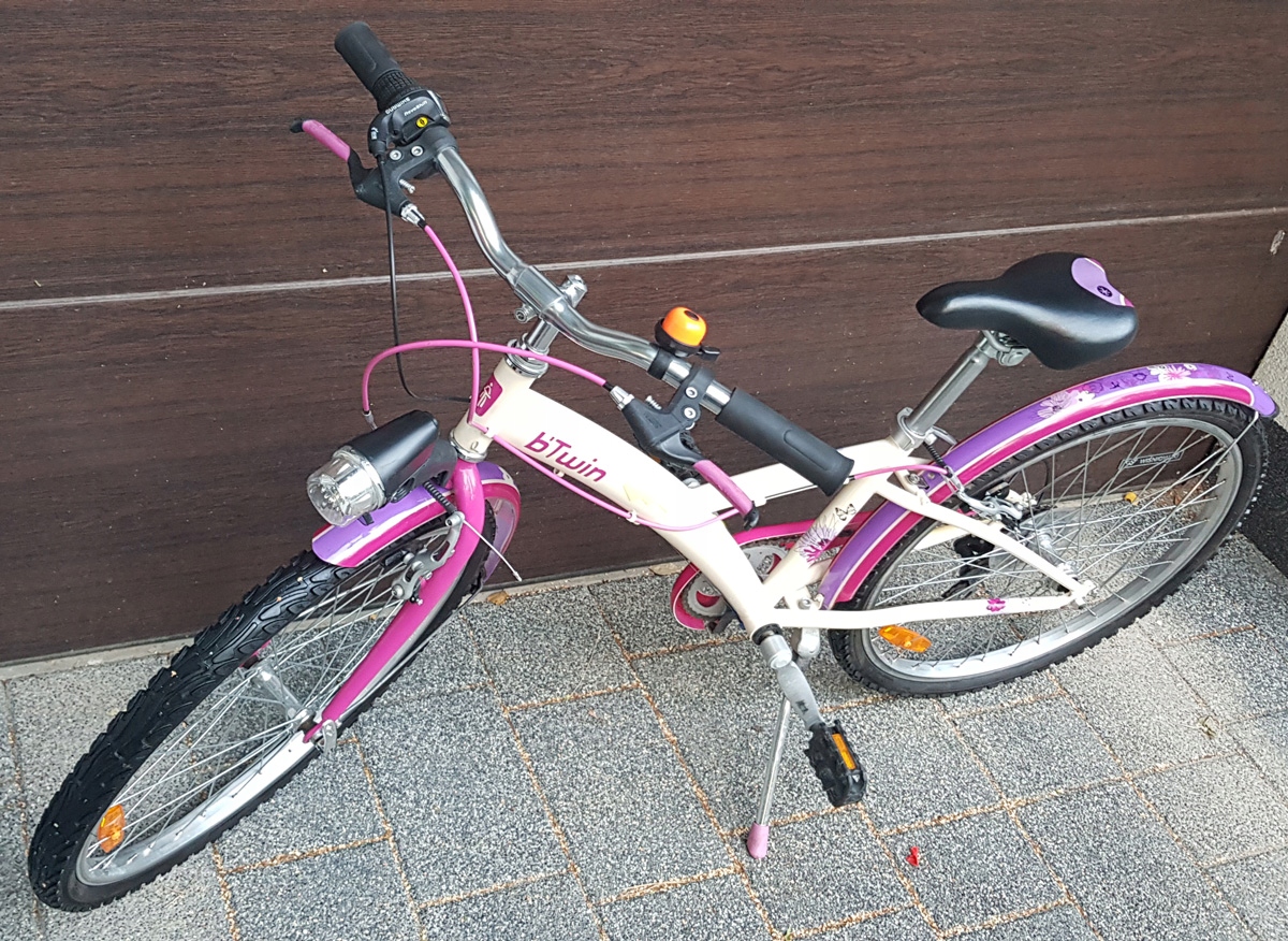 Rower b'twin 20" Decathlon dla dziewczynki 7466048379 oficjalne