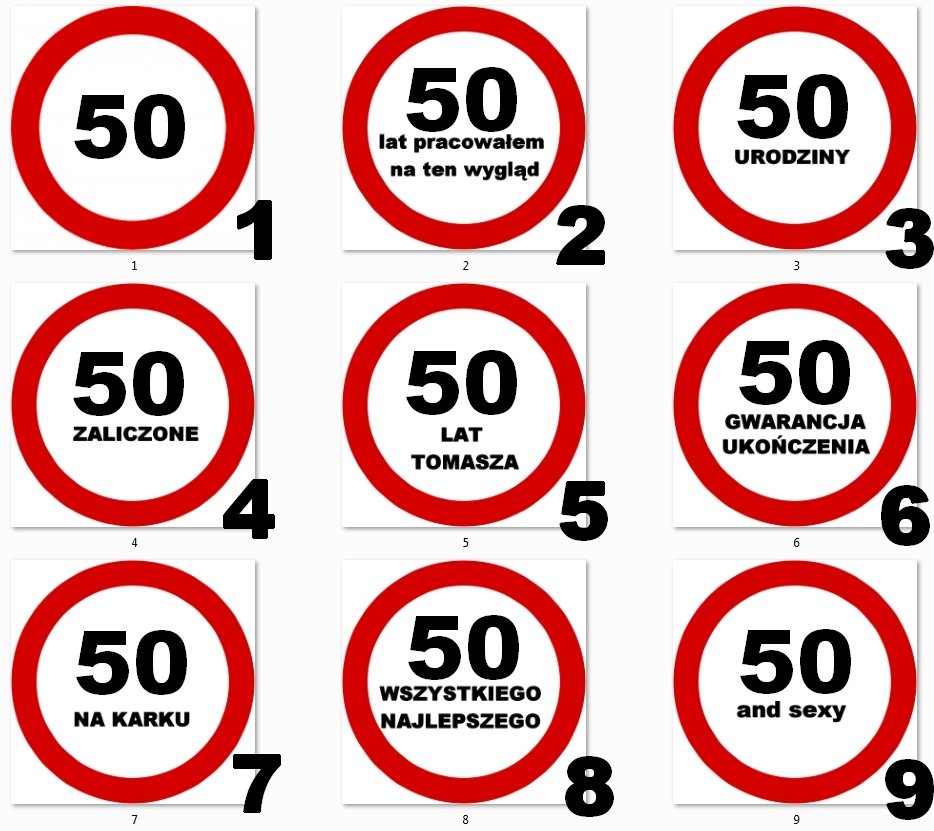 OPŁATEK NA TORT OPŁATKI FOTO TORTY 50 URODZINY - 6901155744 - oficjalne
