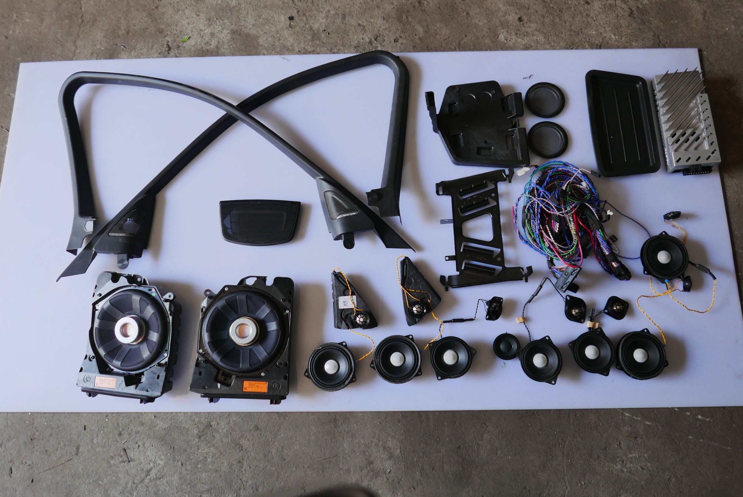 HARMAN KARDON AUDIO ZESTAW HIFI BMW F30 F31 SET 7521858925