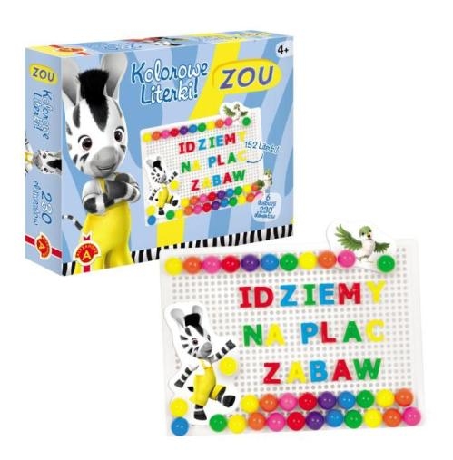 Alexander Kolorowe Literki Zou Zabawka Edukacyjna 6804252235 Alexander Kolorowe Literki Zou Zabawka Edukacyjna 6804252235