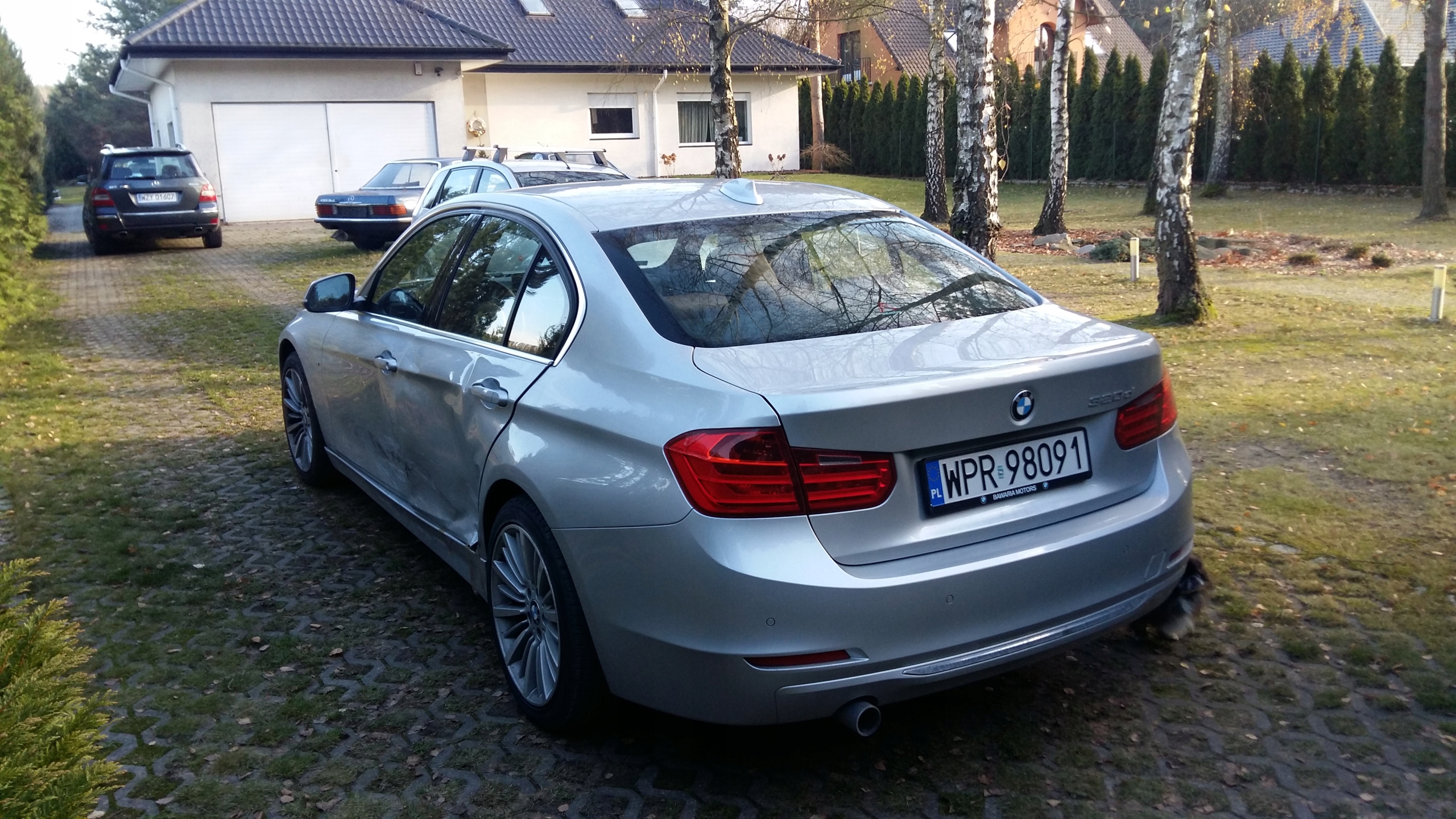 BMW 3 320dA Luxury Przed kolizją Stan Idealny 7684908976