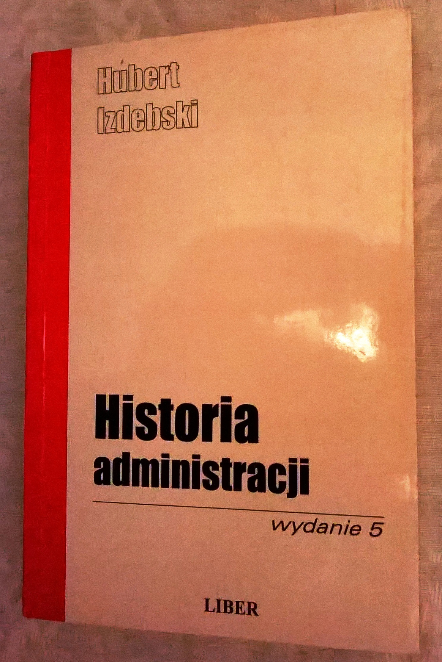 historia administracji hubert izdebski