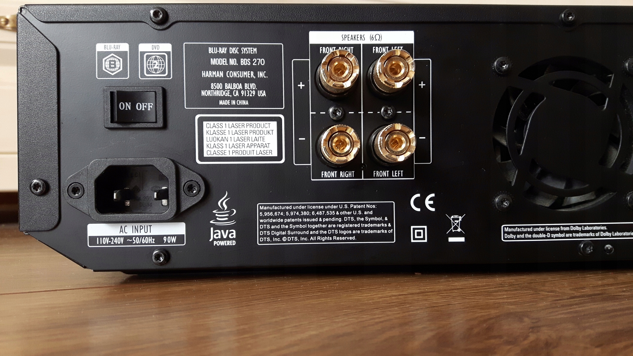 AMPLITUNER 2.1 HARMAN KARDON BDS 270 2x65W BCM ! 7558273468