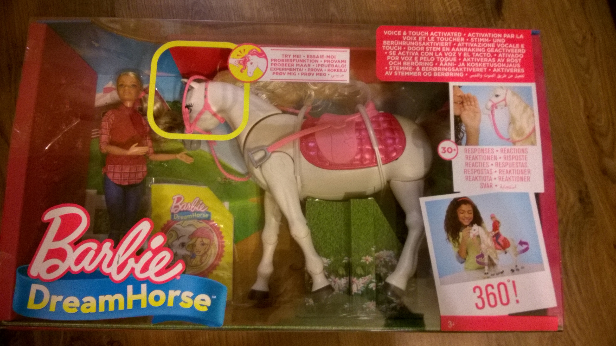 Barbie Frv36 Lalka Dżokejka Z Interaktywnym Koniem 7703401342 Barbie Frv36 Lalka Dżokejka Z Interaktywnym Koniem 7703401342
