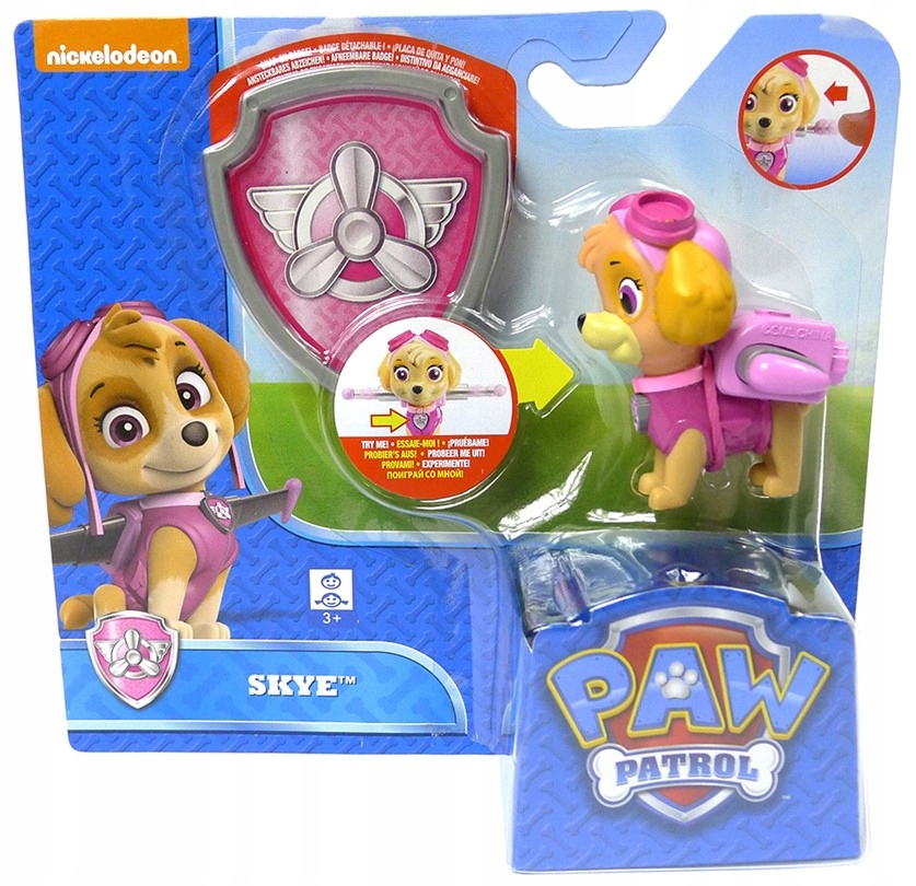 Psi Patrol Figurka Akcji Skye Odznaka 7681904664 Oficjalne