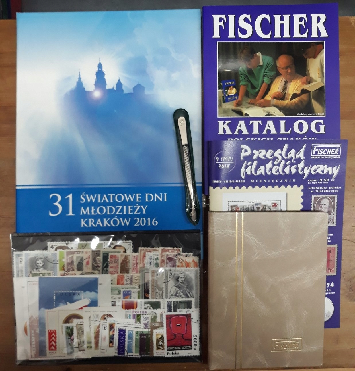 Zestaw Filatelistyczny - Katalog,klaser, Znaczki.. - 7661319623 ...