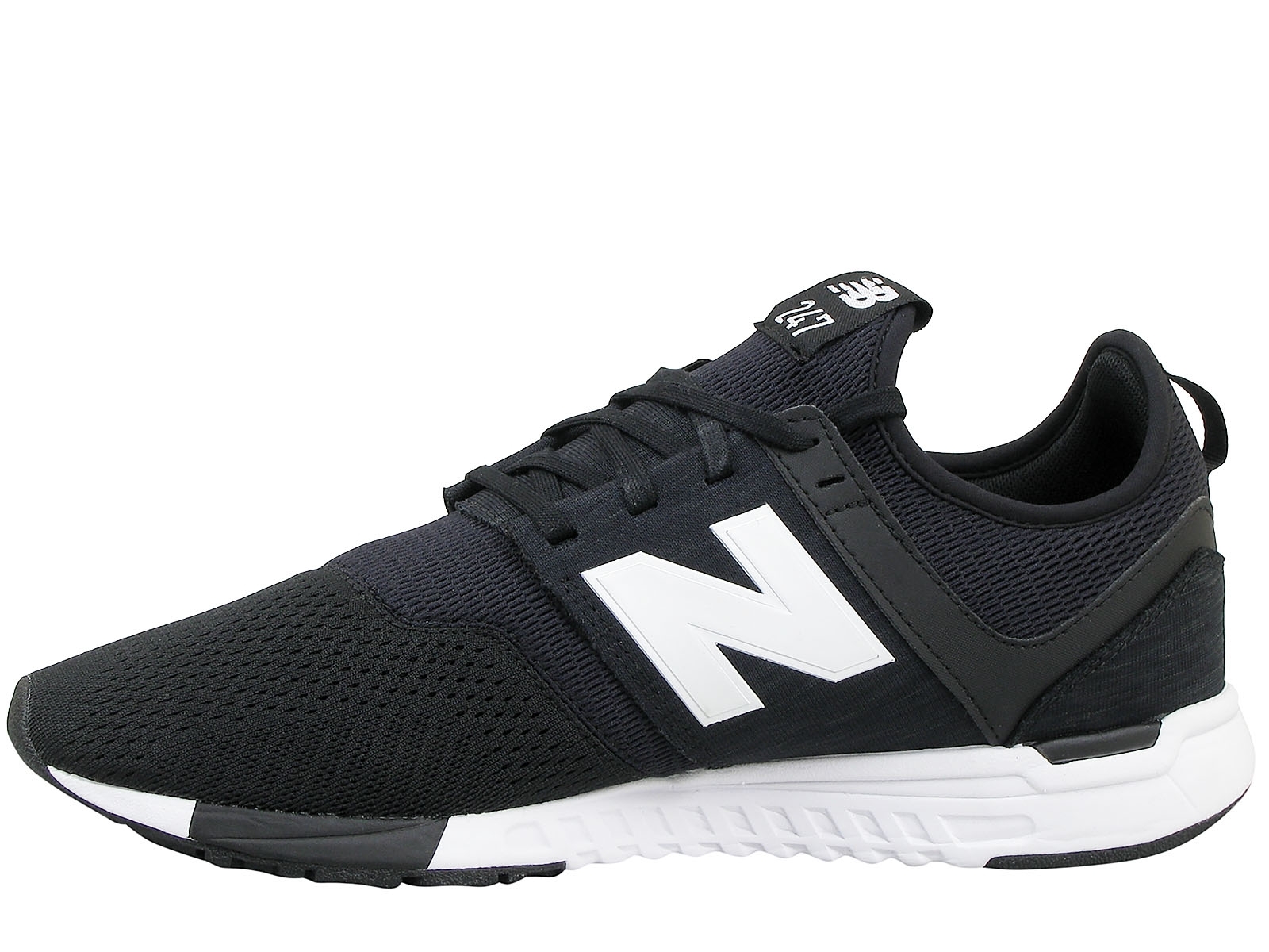 new balance 247 trainers in black mrl247ck