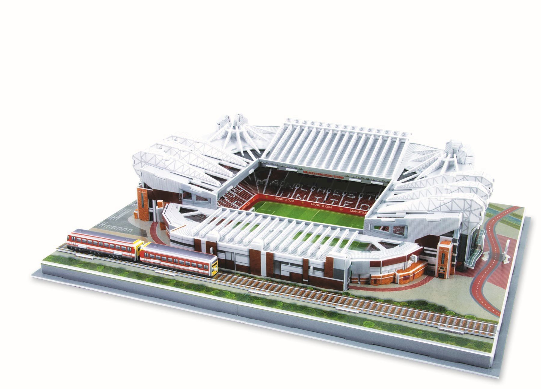 PUZZLE 3D STADION OLD TRAFFORD MANCHESTER UNITED ...